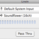 LineIn Settings